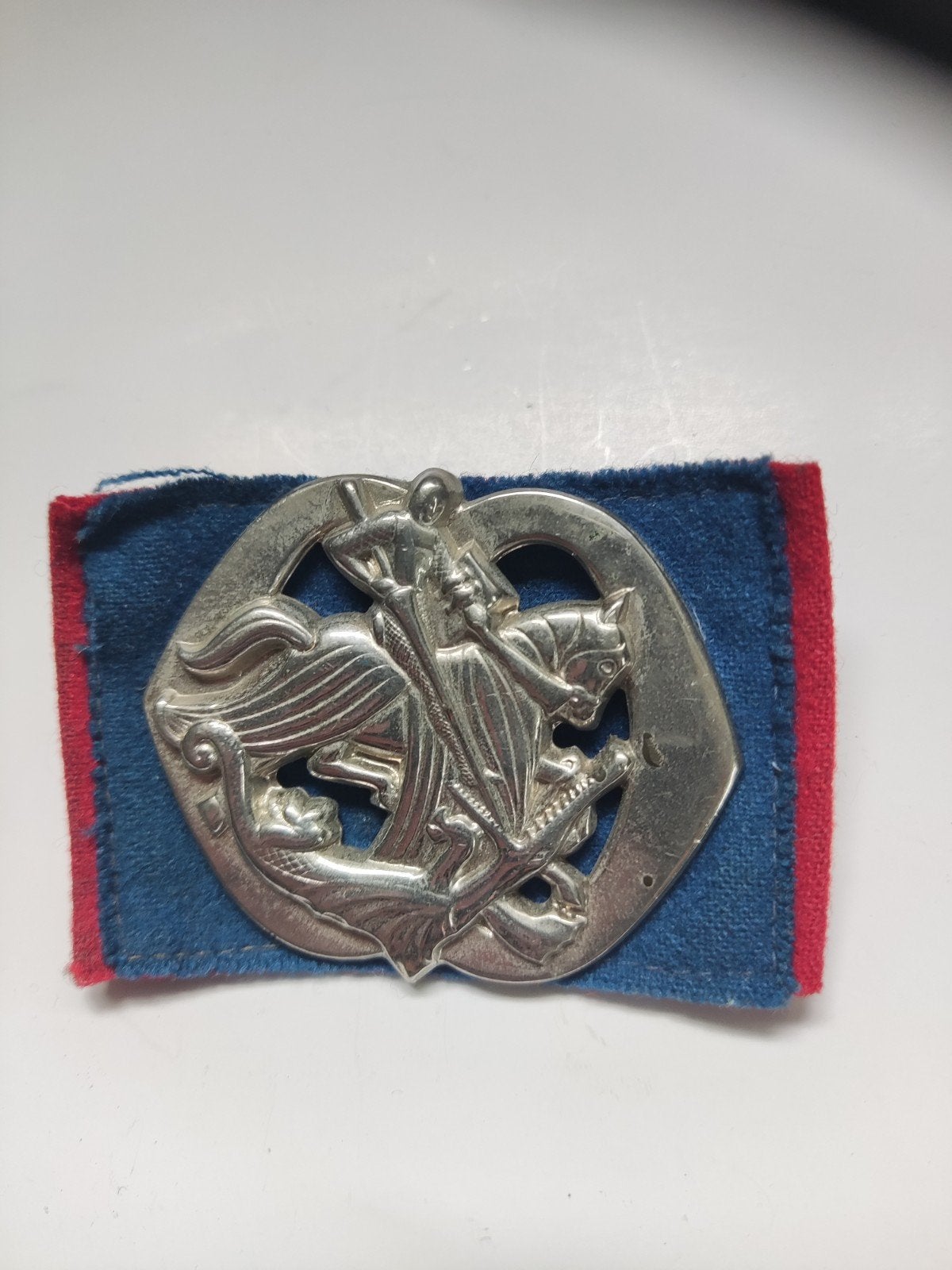 Huzaren van Prins Alexander 41 Tkbat Bergen-Hohne, Ophalen of Verzenden, Landmacht, Nederland, Embleem of Badge