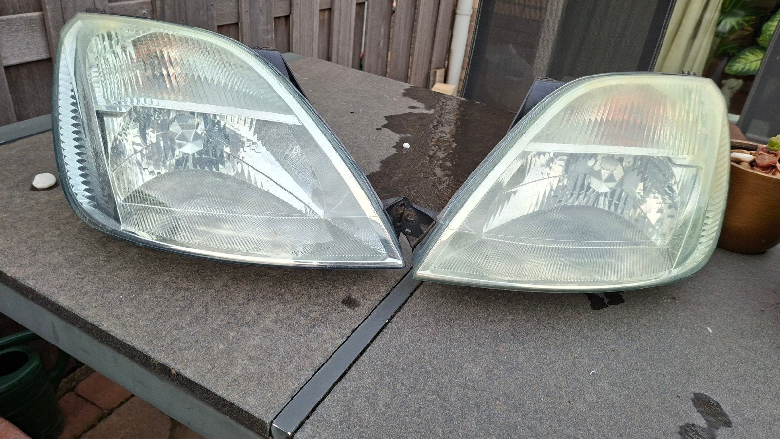 Ford Fiesta MK6 Koplampen (2005-2010), Ophalen of Verzenden, Gebruikt, Ford
