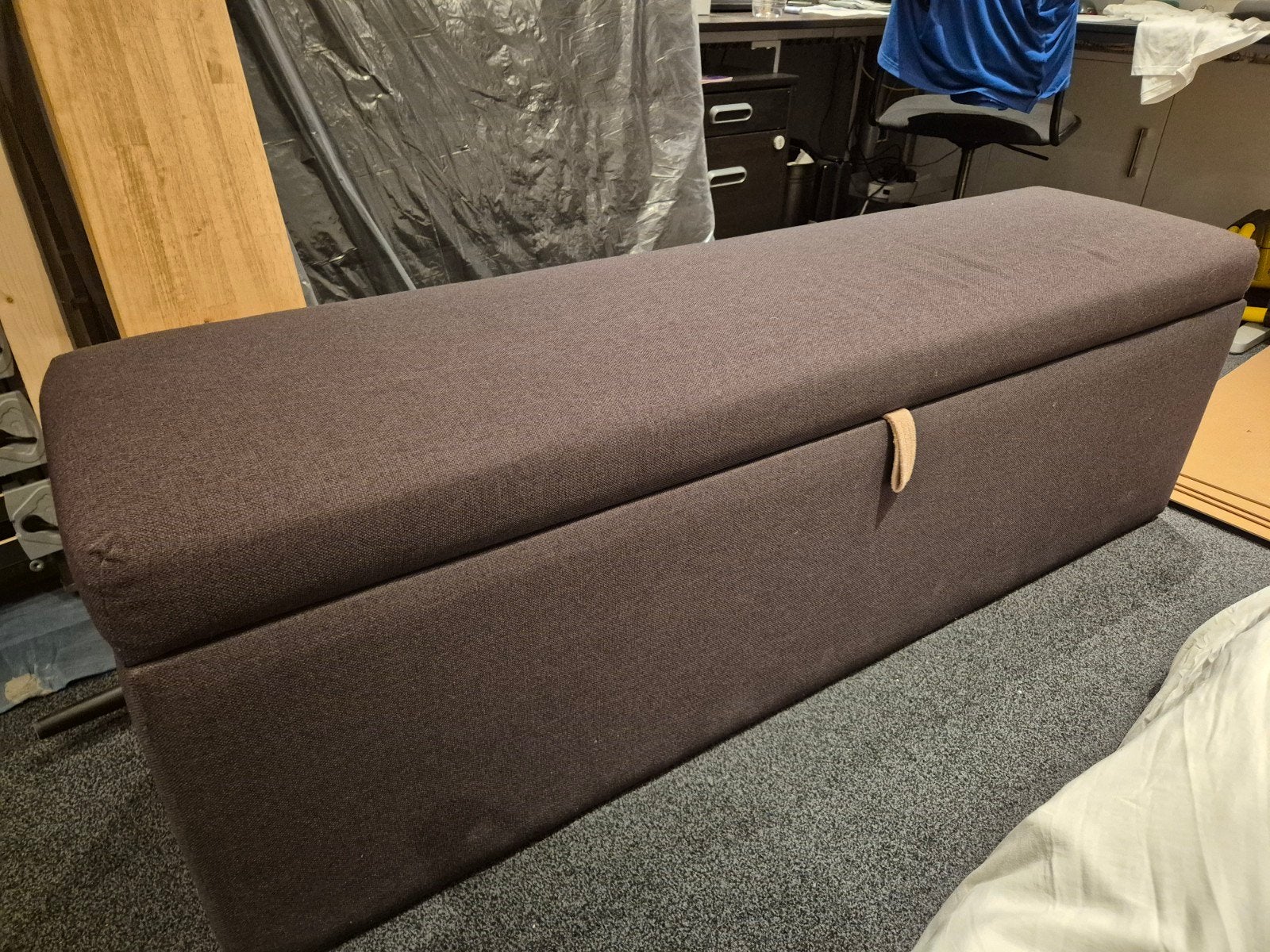 Opberg/bank.Zo goed als nieuw!, Ophalen, Zo goed als nieuw, Tweepersoons, 160 cm