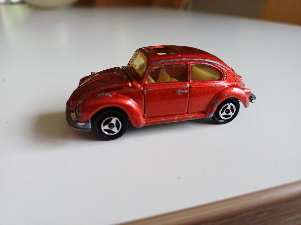 vintage Majorette Volkswagen Kever 1302, Ophalen of Verzenden, Gebruikt, Auto