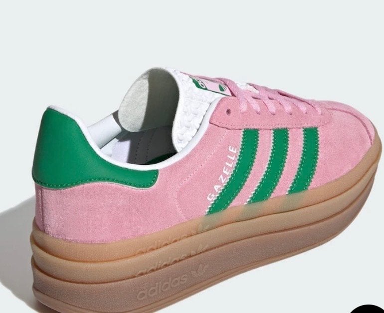 Nieuwe Adidas Gazelle schoenen - Maat 38 - Roze Groen, Verzenden, Nieuw, Roze, Sneakers of Gympen