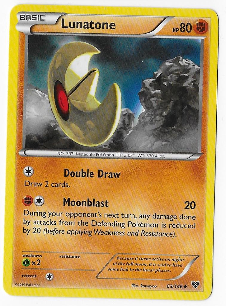 XY,  Lunatone [uncommon] 63/146, Verzenden, Nieuw, Losse kaart