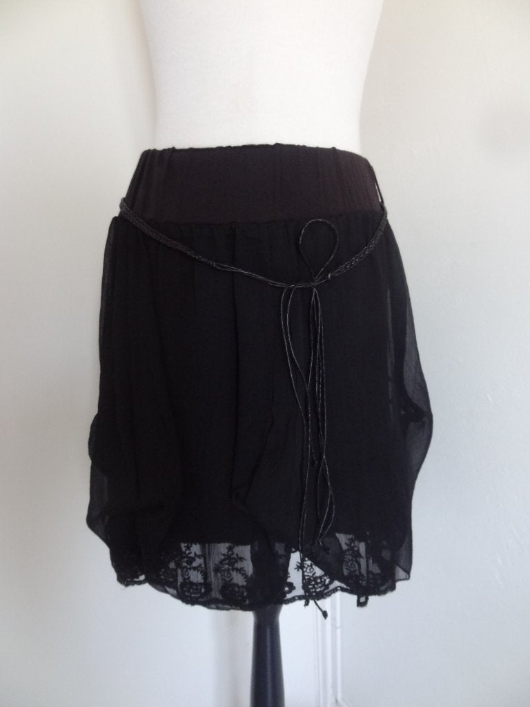 Nieuwe zwarte beachwave rok maat 38 40, Kleding | Dames, Rokken, Maat 38/40 (M), Zwart, Nieuw, Ophalen of Verzenden