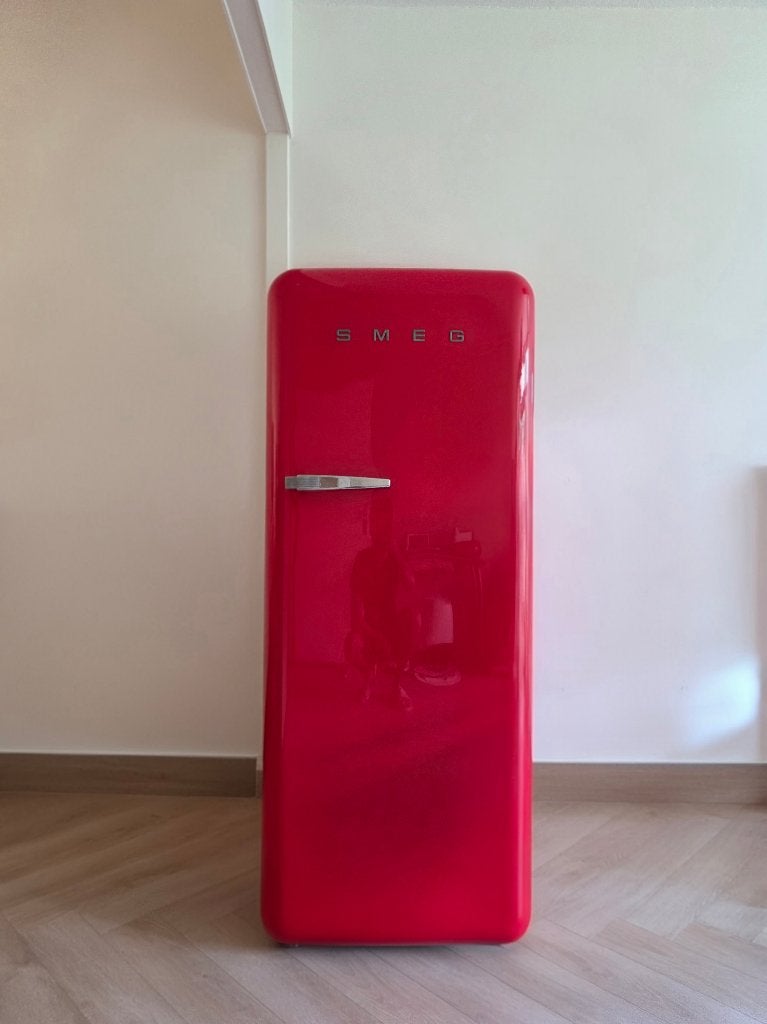 SMEG FAB28 retro koelkast, Ophalen, Gebruikt, 200 liter of meer, 60 cm of meer