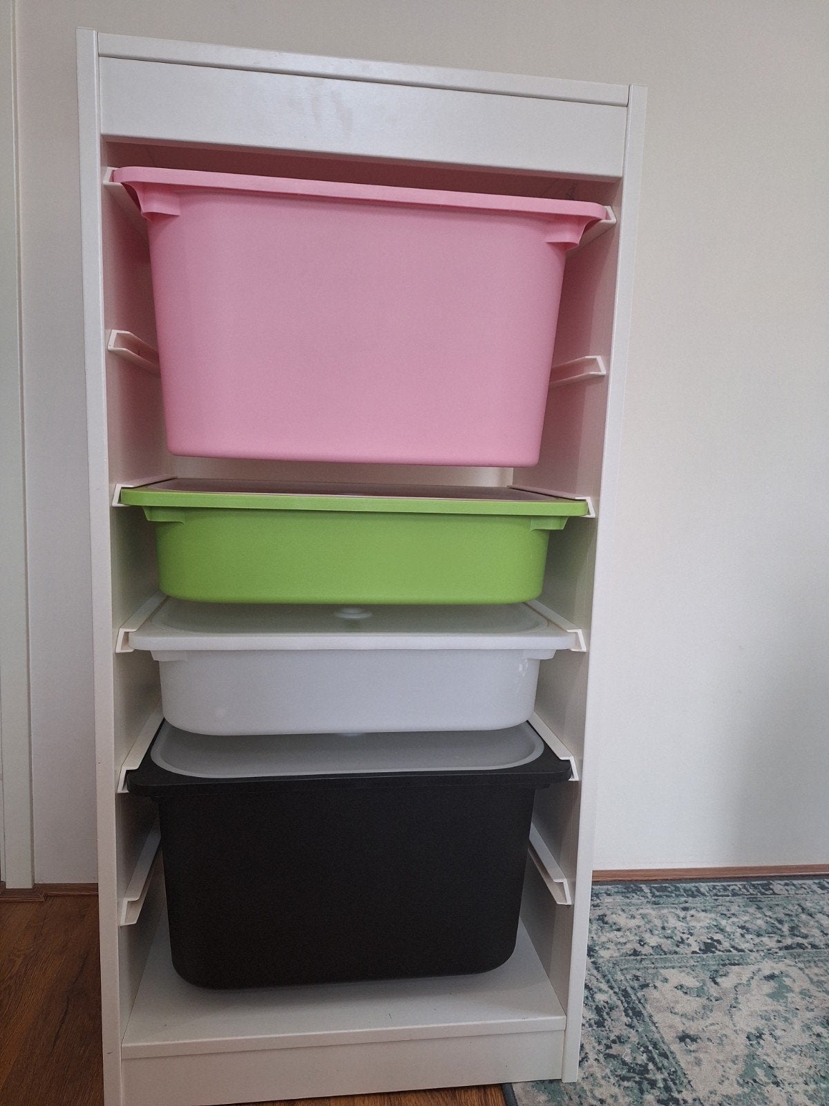 IKEA Trofast kast met opbergbakken, Kinderen en Baby's, Kinderkamer | Overige Meubels, Ophalen, Gebruikt, Kast