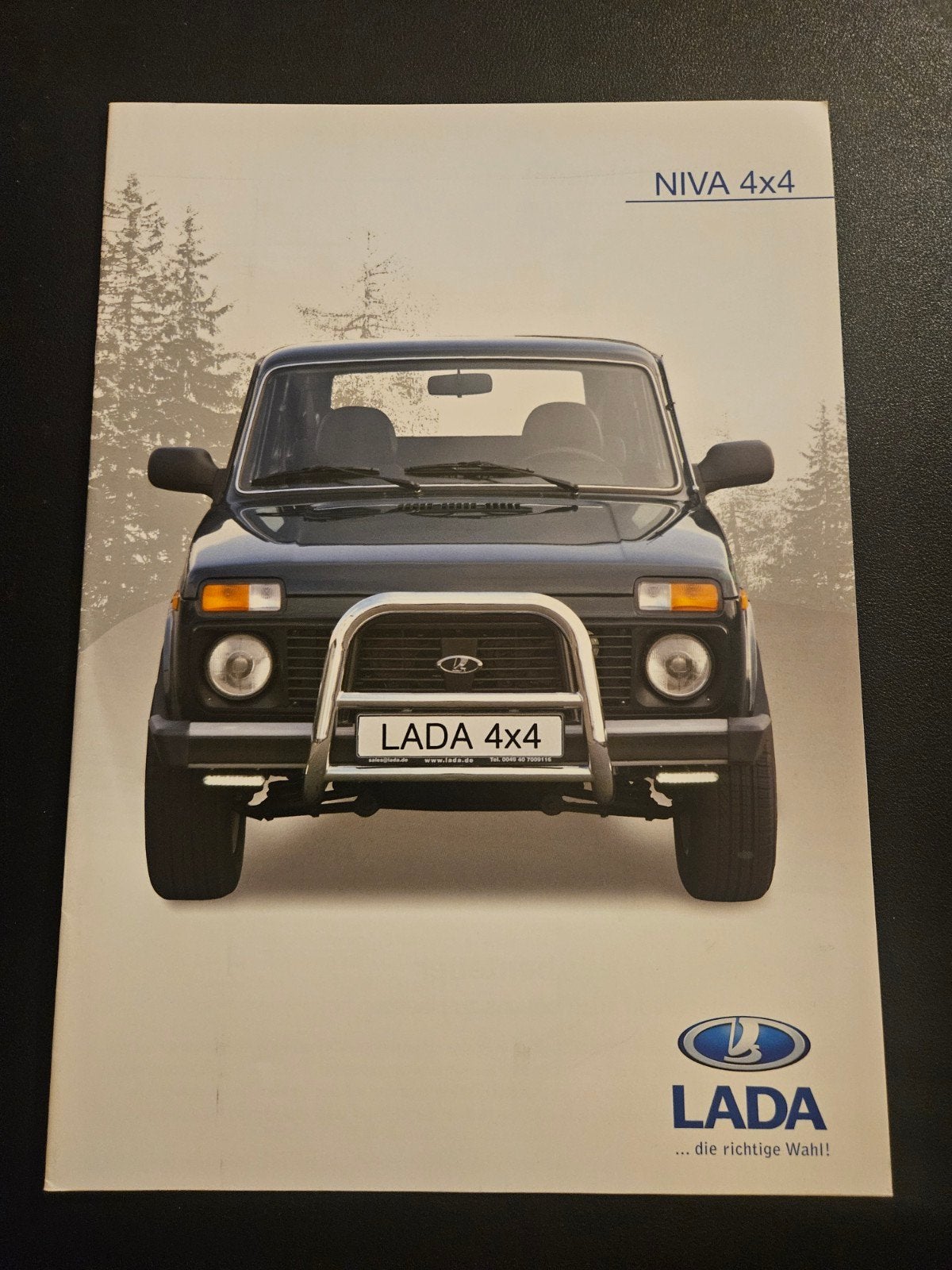 Brochure Lada Niva 4x4 2012, Ophalen of Verzenden, Zo goed als nieuw, Overige merken
