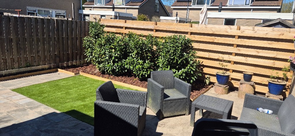 Tuinaanleg/renovatie/houtbouw/bestratingen, Garantie, Tuinontwerp