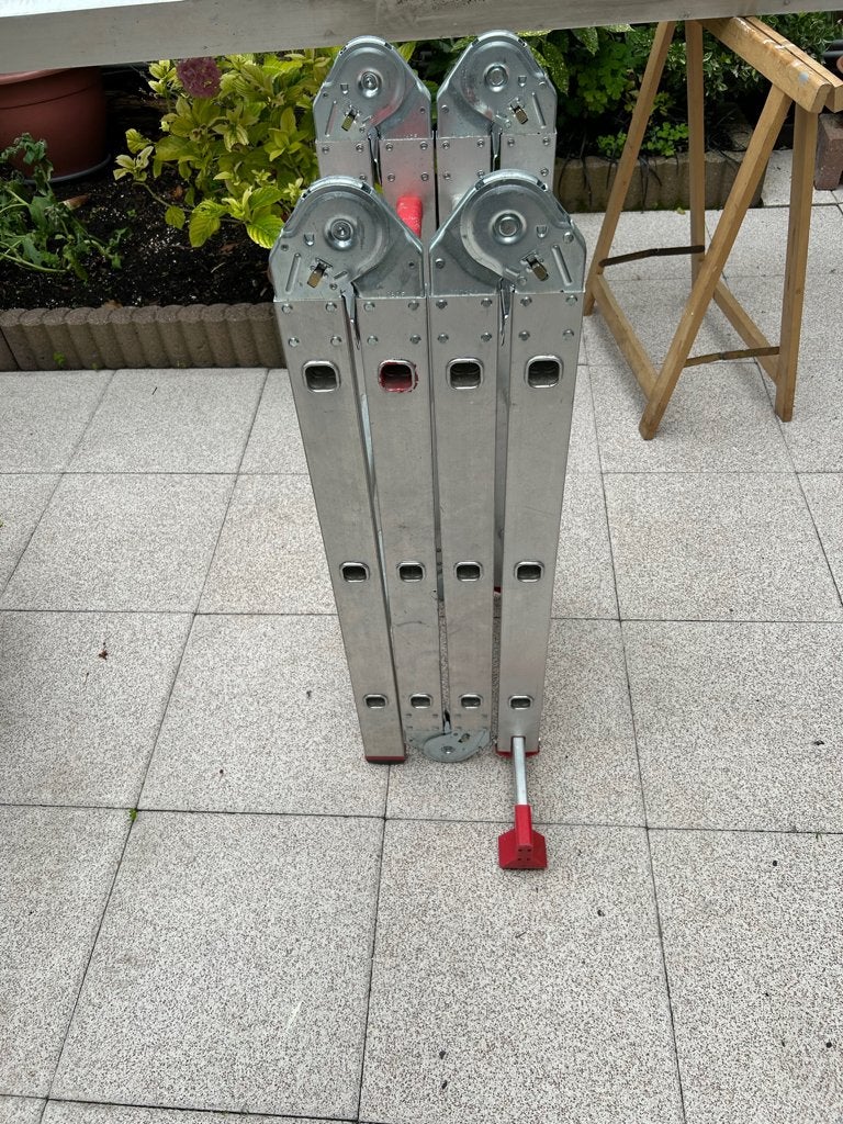 Altrex Vouwladder te koop, Ophalen, Zo goed als nieuw, Ladder, Opvouwbaar of Inschuifbaar