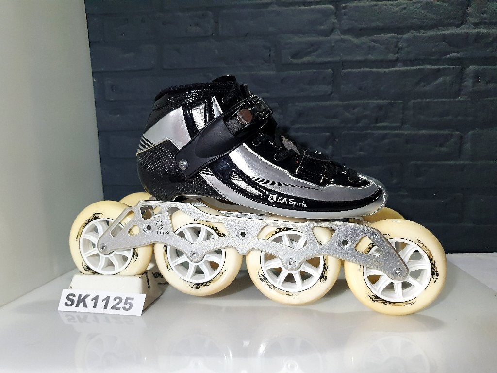 LA Sports Pro Skeelers Skates 4x110 110mm Wielen Maat 44, Overige merken, Verzenden, Nieuw, Inline skates 4 wielen