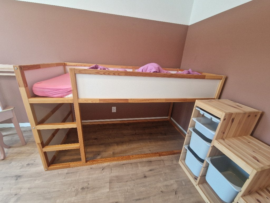 Ikea Kura Bed, Kinderen en Baby's, Kinderkamer | Bedden, Ophalen, 85 tot 100 cm, Gebruikt, Lattenbodem