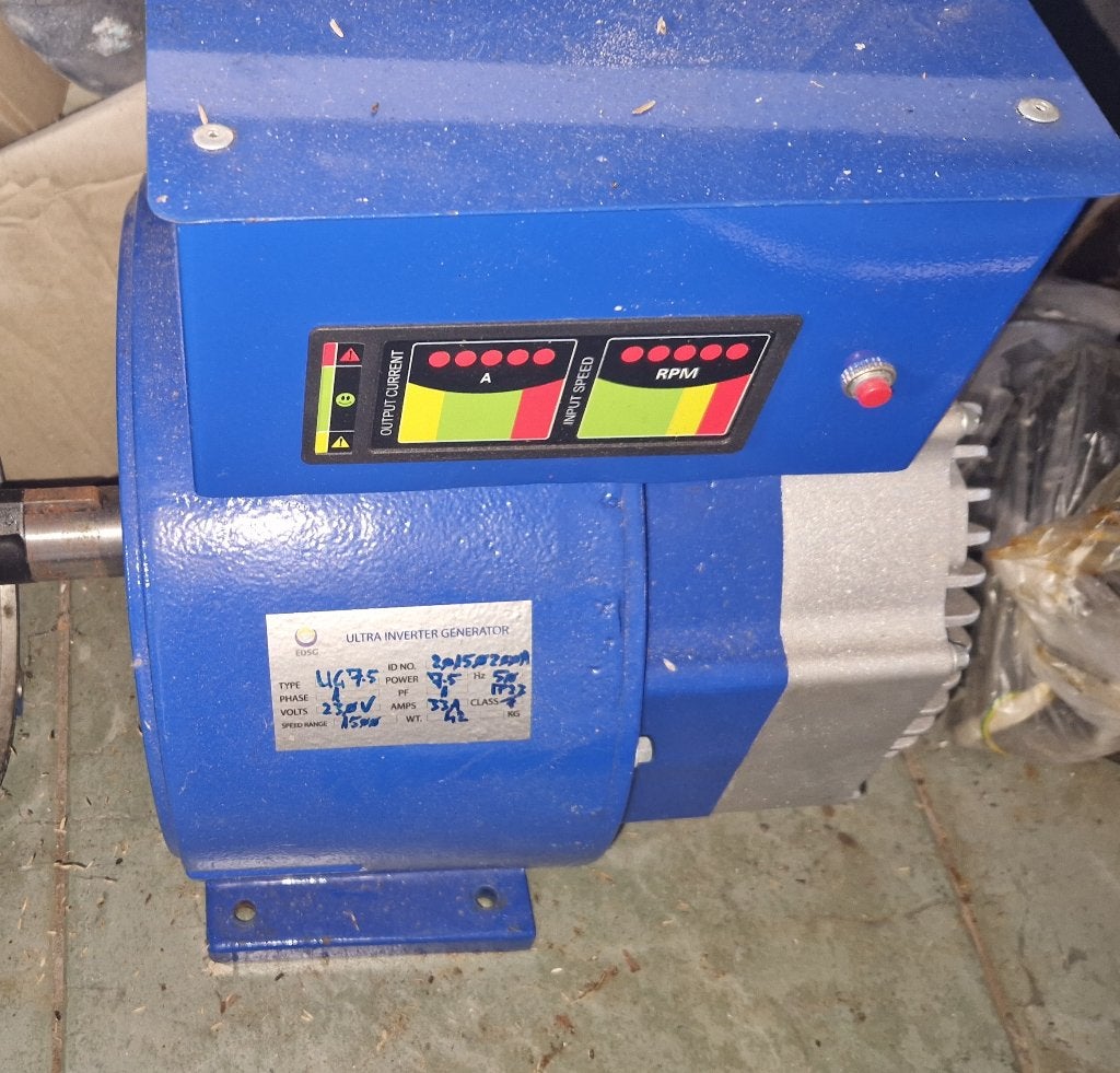 7,5 kW generator / aggregaat 230V – Ultra Inverter Generator, Ophalen of Verzenden, Zo goed als nieuw, Overige typen, 1400 tot 1800 rpm
