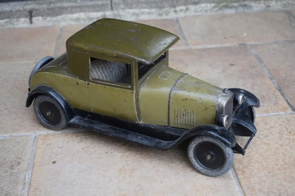 zeldzame antiek speelgoed CIJ Citroen B14 coupe 1928, Ophalen of Verzenden