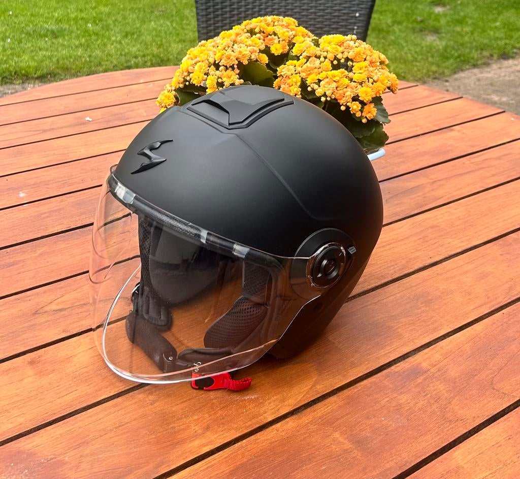 Motorhelm - Scorpion EXO-City II - Mat Zwart, Motoren, Kleding | Motorhelmen, Overige merken, Jethelm, Ophalen of Verzenden, Nieuw zonder kaartje