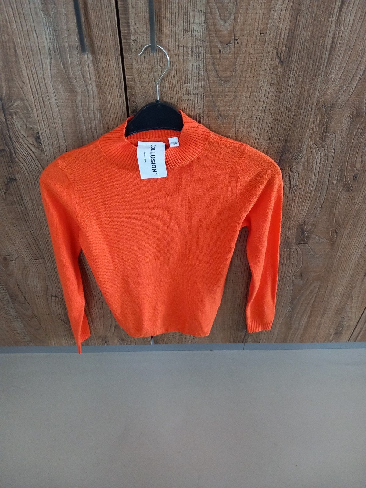 Oranje coltrui van COLLUSION, maat S - WK tip!, COLLUSION, Oranje, Ophalen of Verzenden, Zo goed als nieuw