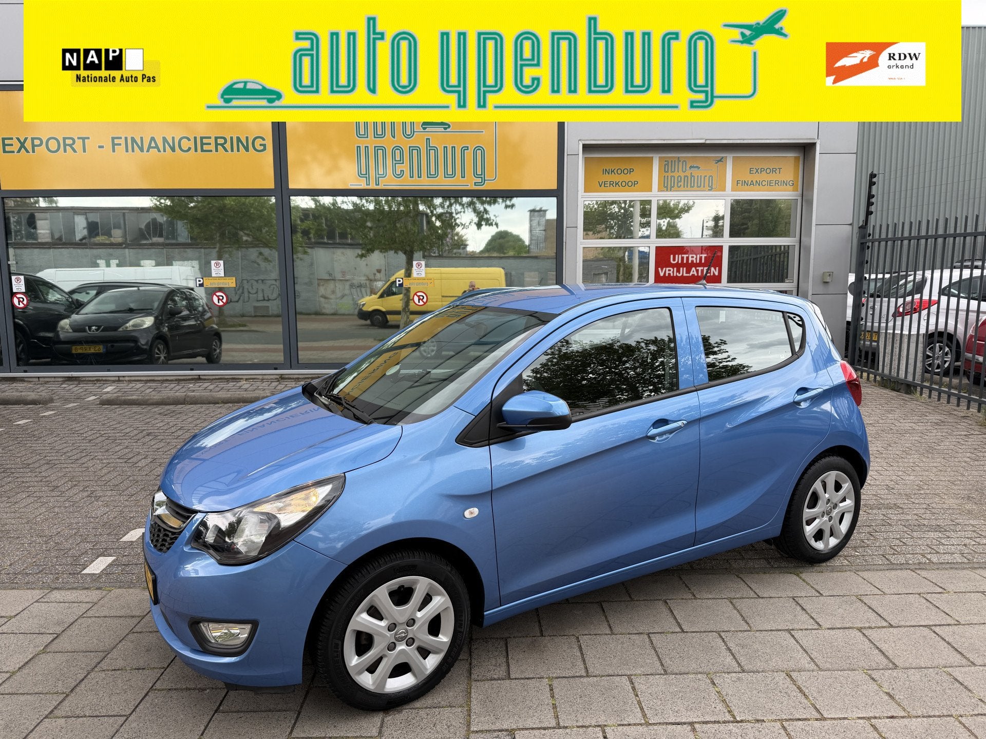 Opel KARL 1.0 ecoFLEX Edition * 56.879 Km * Airco * Parkeers, Auto's, Voorwielaandrijving, 839 kg, Stof, Gebruikt