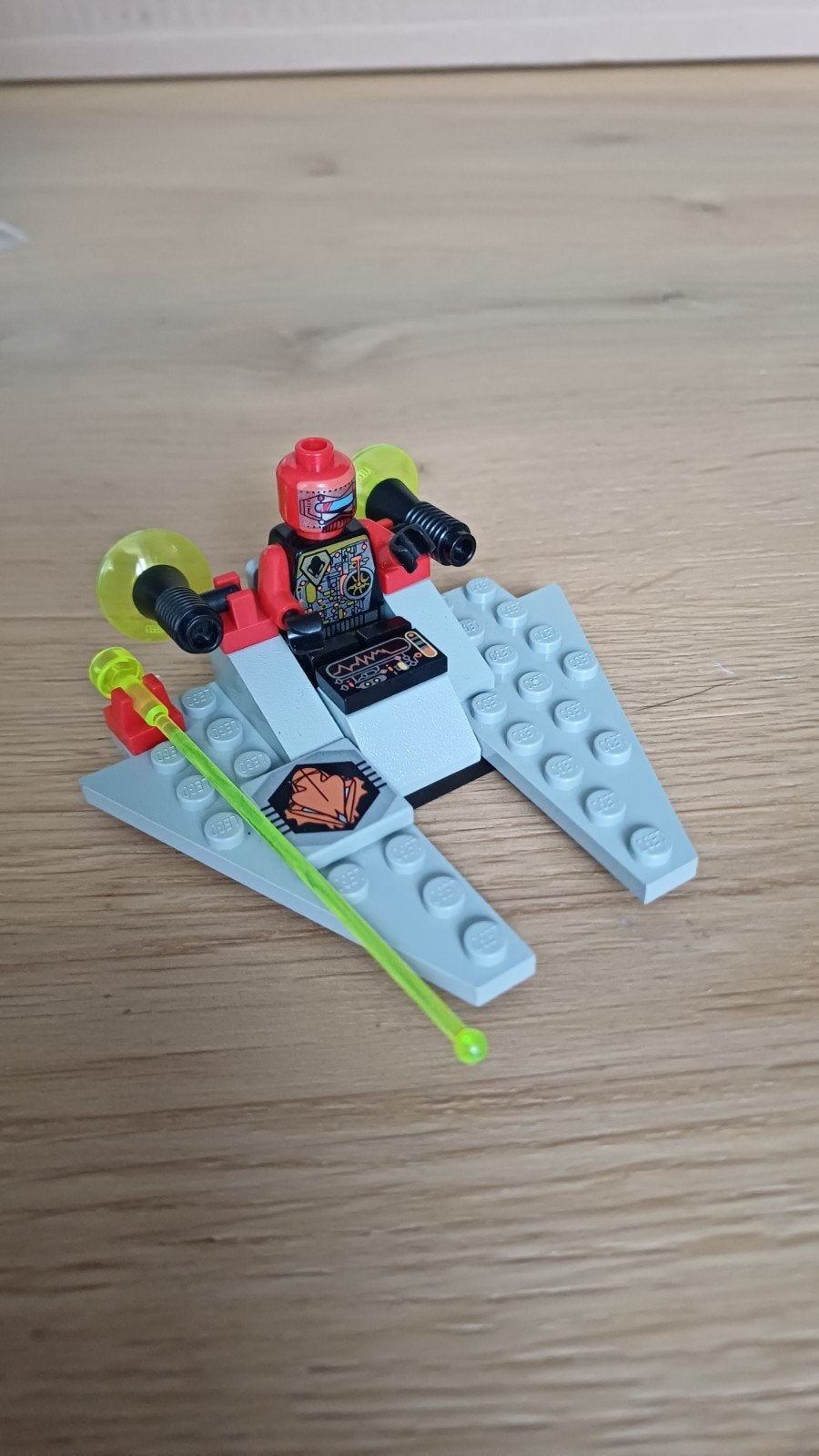 Lego System 6901/6902 Ruimteschip met Minifiguur, Kinderen en Baby's, Lego, Ophalen of Verzenden, Zo goed als nieuw, Space