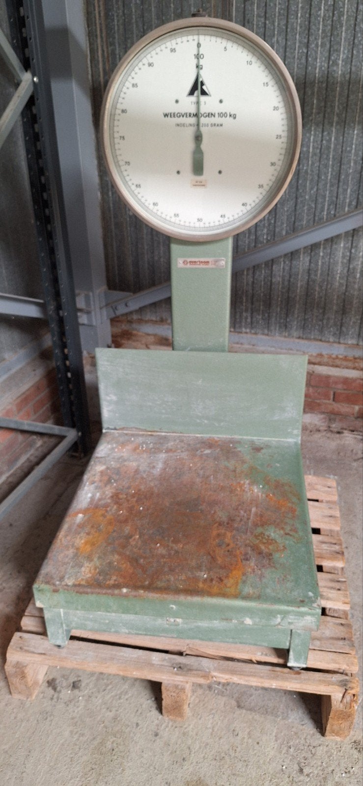 Weegschaal overtoom izgst, Gebruikt, Overige typen, Analoog, 1 tot 500 gram