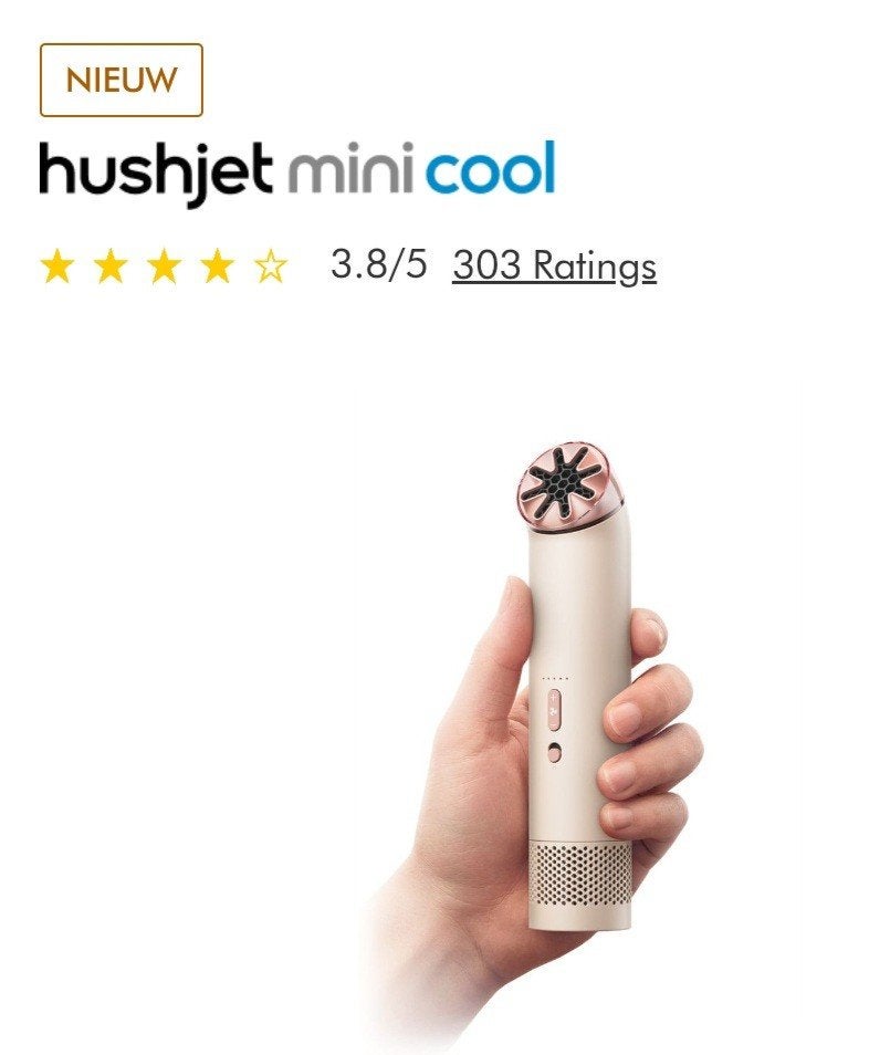 Nieuwe Dyson Hushjet mini cool, Ophalen of Verzenden, Nieuw