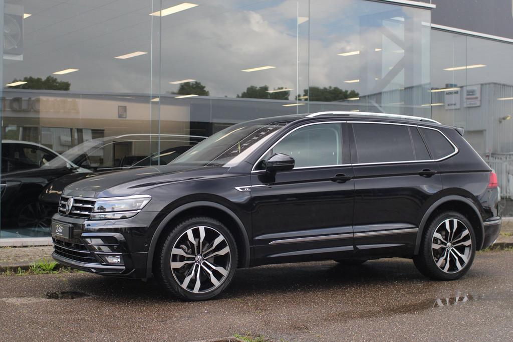 Volkswagen Tiguan Allspace 2.0 TSI 4Motion Highline R LINE, Auto's, Volkswagen, Automaat, Gebruikt, Zwart, 4 cilinders