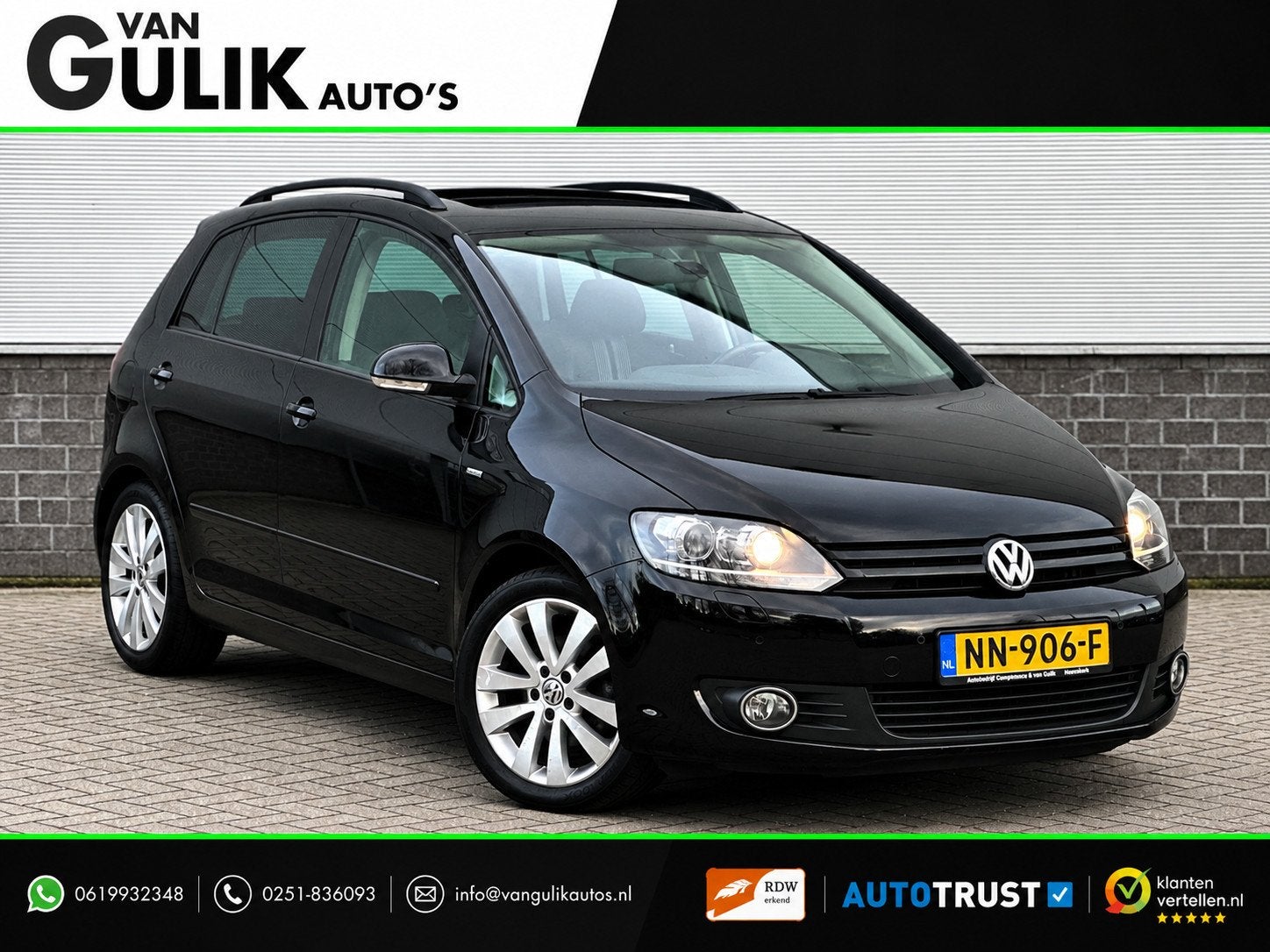 Volkswagen Golf Plus 1.4 TSI Comfortline | Automaat | Schuif, Euro 5, Stof, Gebruikt, Zwart
