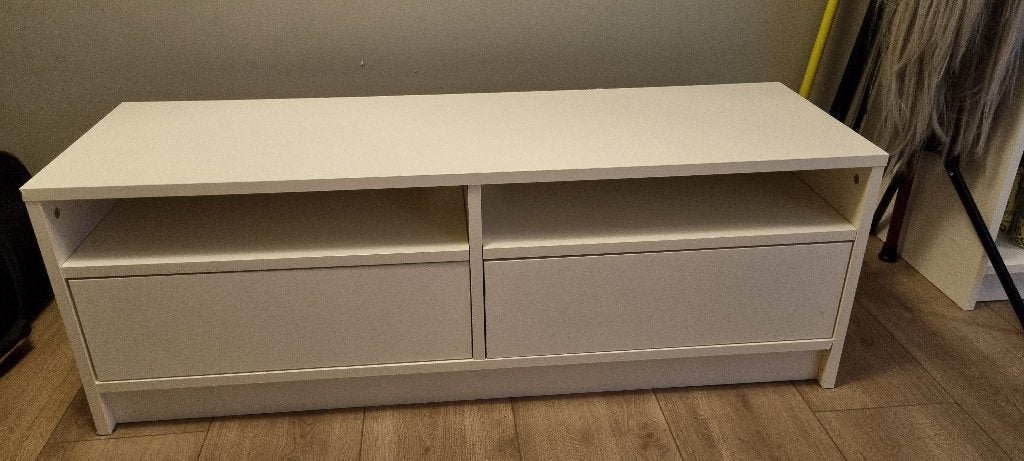 Tv dressoirkastje, Ophalen, Met plank(en), Gebruikt, 100 tot 150 cm