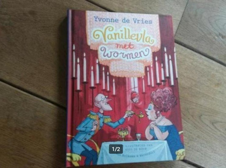 Yvonne de Vries, Vanillevla met wormen, Ophalen of Verzenden, Zo goed als nieuw
