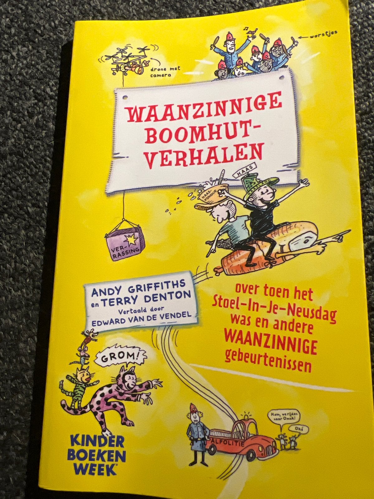 WaanZinnige Boomhut Verhalen - Andy Griffiths, Boeken, Ophalen, Zo goed als nieuw, Fictie algemeen