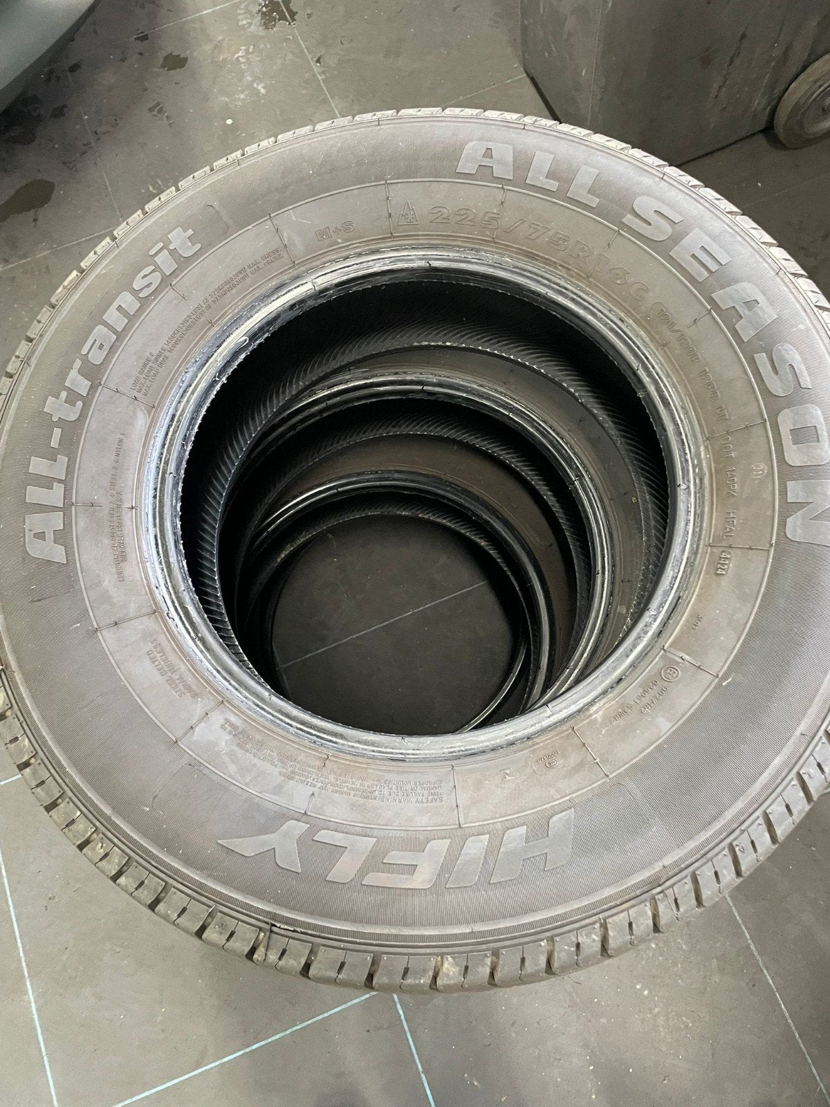 All season banden voor bestelbusjes., Bestelwagen, 16 inch, Nieuw, Ophalen of Verzenden