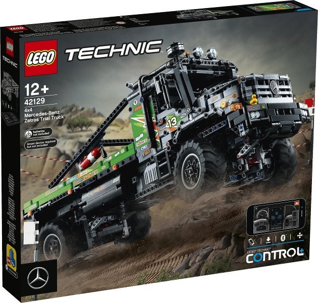 Lego Technic 42129 4x4 Mercedes-Benz Zetros Trial Truc, Lego, Nieuw, Ophalen of Verzenden, Technic