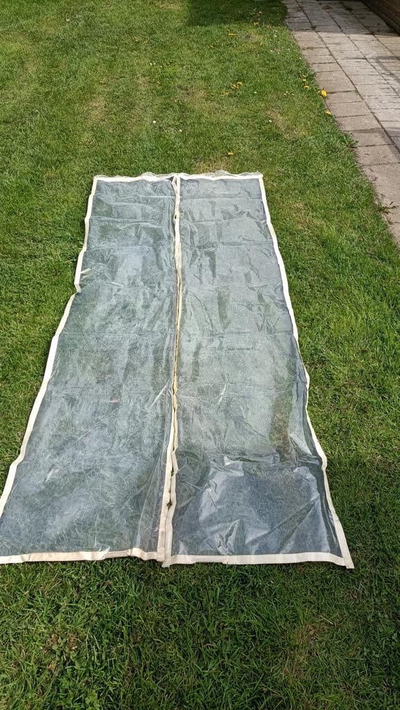 Hordeur plastic met magneten 238x103 cm, Doe-het-zelf en Verbouw, Deuren en Horren, Ophalen of Verzenden, Hordeur, 200 tot 215 cm
