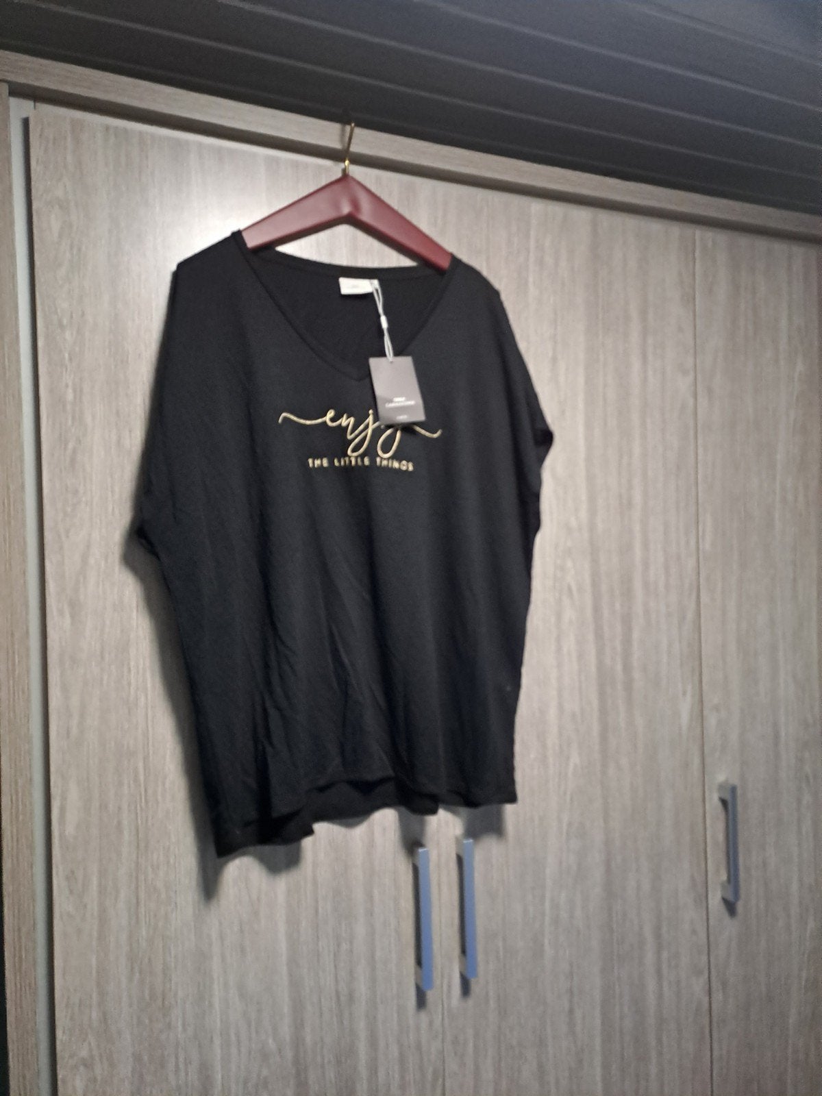 Mooi shirt maat 50/52, Kleding | Dames, Grote Maten, Zwart, Nieuw, Only Carmakoma, Shirt of Top