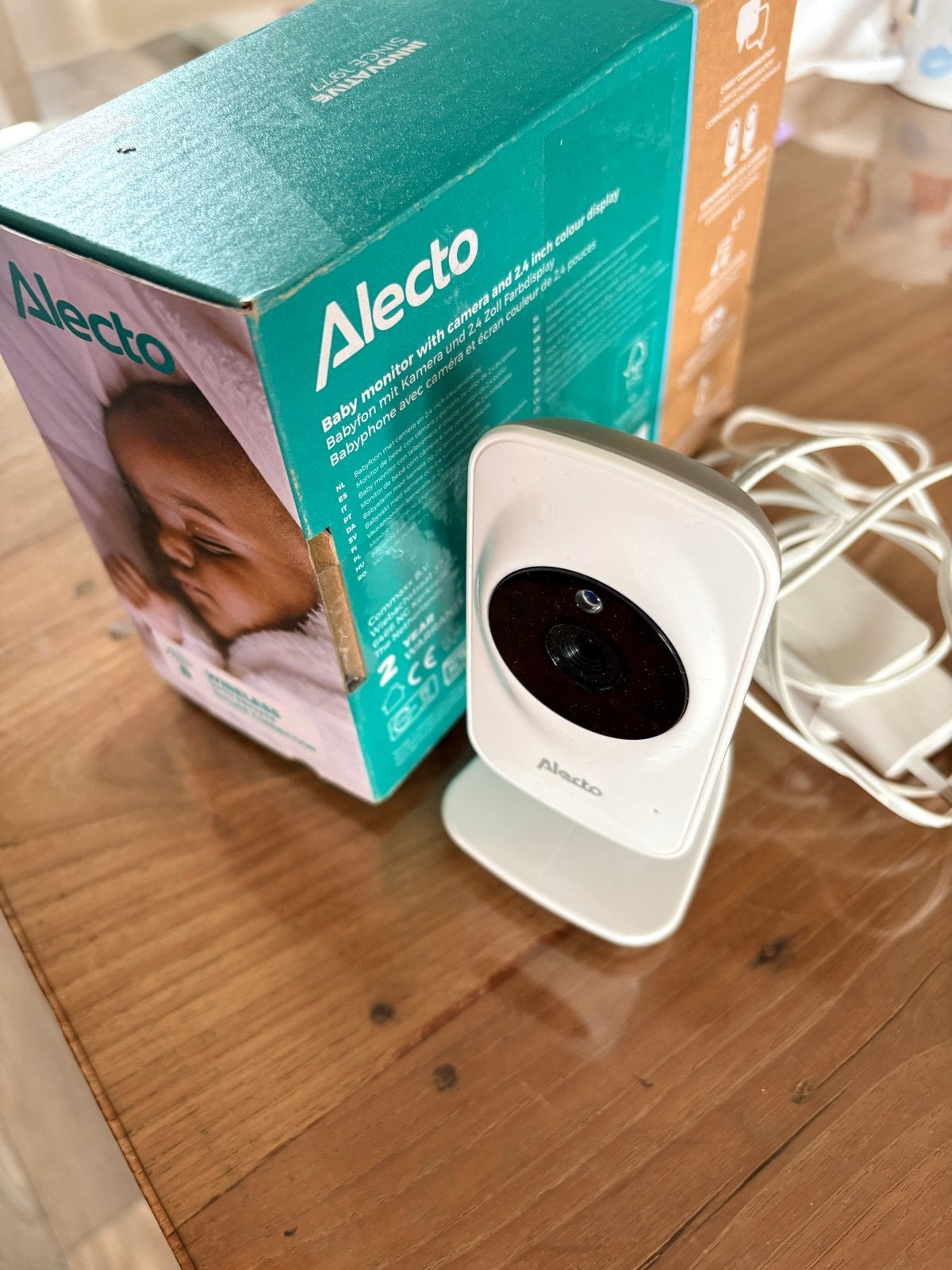 Alecto DVM-71C Babyfoon extra camera (niet op wifi), Kinderen en Baby's, Ophalen, Gebruikt, 100 tot 250 meter, Camera