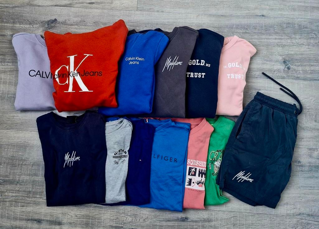 Diverse Merkkleding Bundel: Truien, T-shirts & Shorts, Ophalen of Verzenden