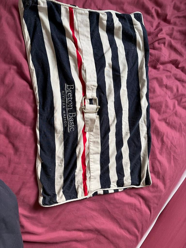 Breton Basic Riviera Maison gestreepte tas, Huis en Inrichting, Gebruikt, Meerkleurig, Ophalen of Verzenden, Landelijk