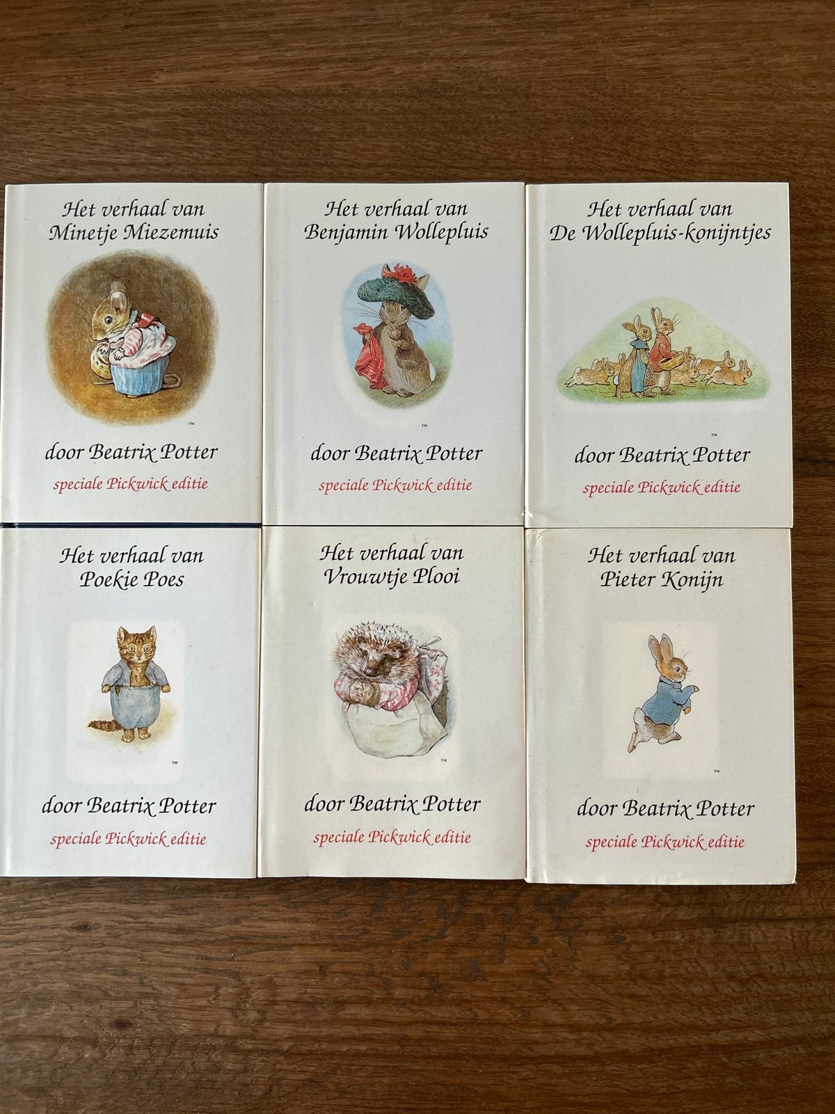 Beatrix Potter - Speciale Pickwick Editie (6 boeken), Ophalen of Verzenden, Zo goed als nieuw, Sprookjes