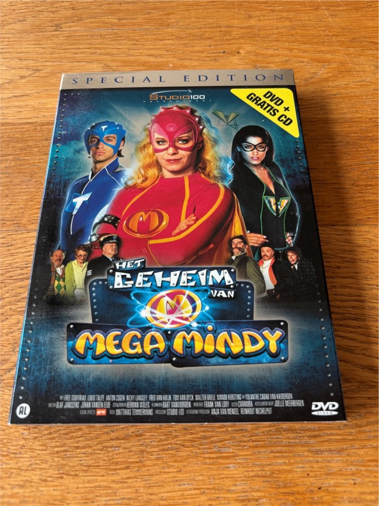 Dvd + Cd Mega Mindy - Het Geheim van Mega Mindy - S.E., Avontuur, Gebruikt, Alle leeftijden, Film