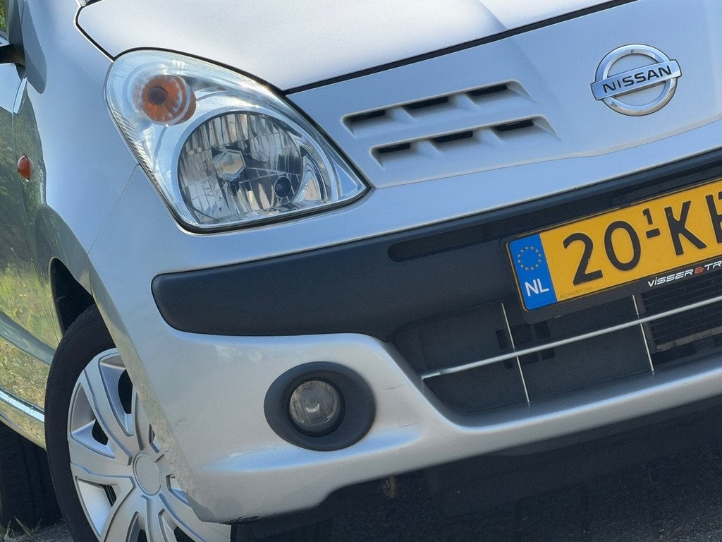 Nissan Pixo 1.0 Acenta - Silver Shade - Airco/Audio/Electr.p, Auto's, Nissan, Bedrijf, Te koop, Pixo, ABS, Airbags, Airconditioning