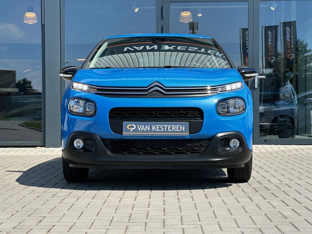 CITROEN C3 1.2 PureTech 82pk Feel | Nav. | C.C. | Carplay |, 83 pk, 1199 cc, Blauw, 450 kg