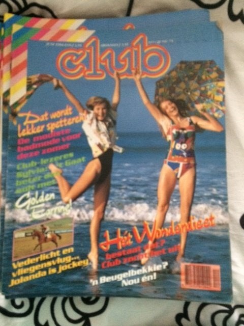 maandblad club juni 1984, Ophalen of Verzenden, 1980 tot heden, Nederland, Tijdschrift