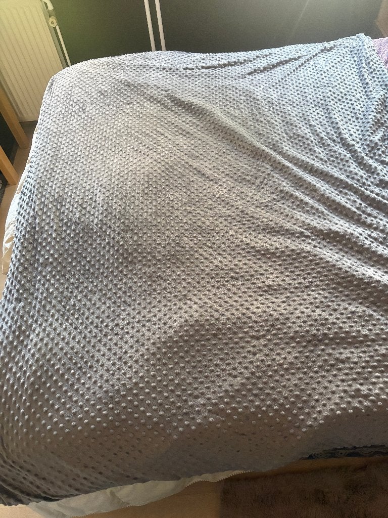 Verzwaringsdeken 12 kg, Ophalen, Eenpersoons, Bamboe, Ritssluiting