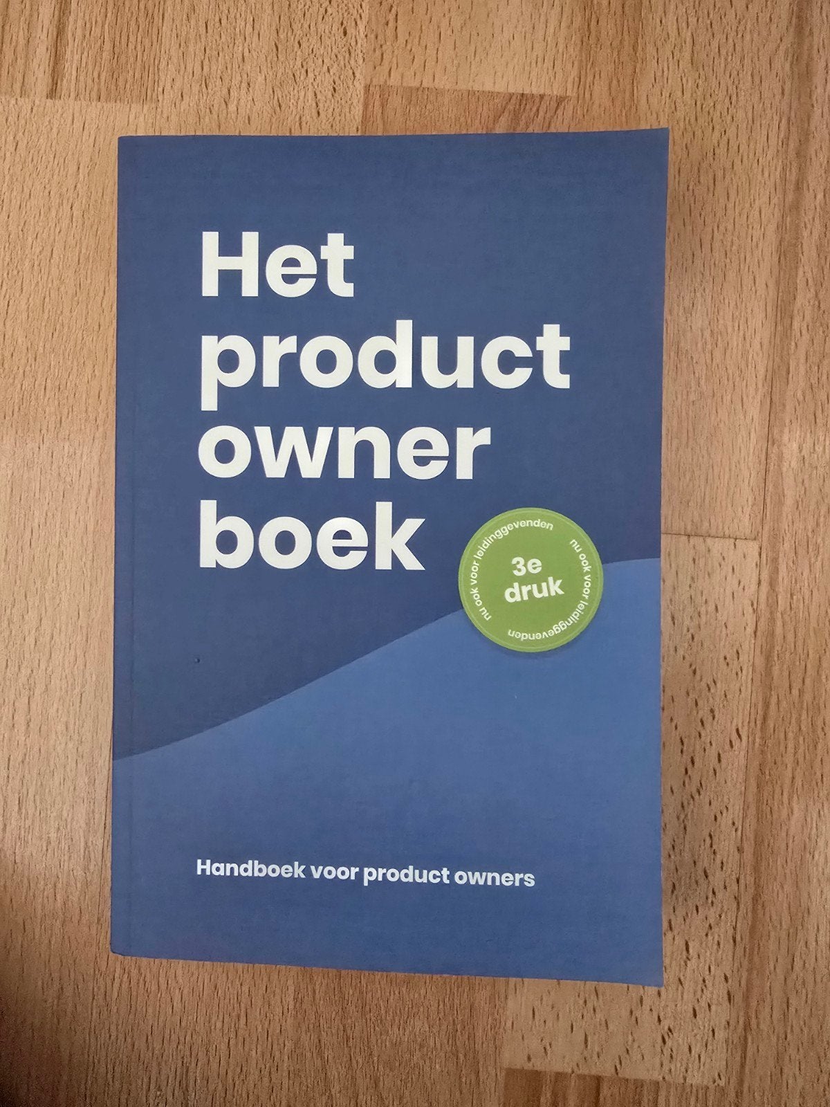 Het product owner boek - Handboek voor product owners, Ophalen of Verzenden, Nieuw, Onbekend, Nederland