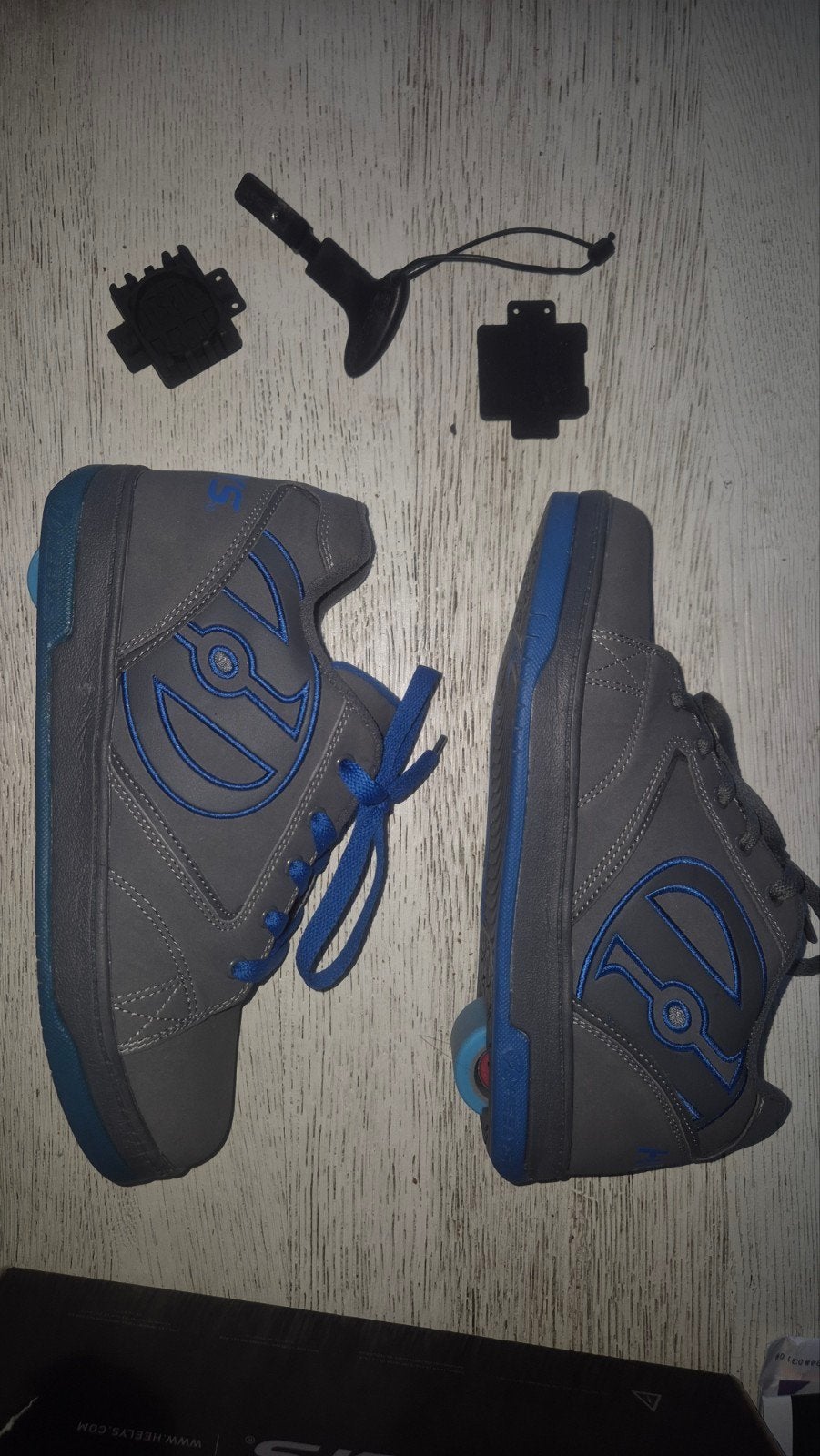 Heelys Propel 2.0 - Grijs/Blauw - Maat 40.5, Ophalen of Verzenden, Zo goed als nieuw, Kinderen