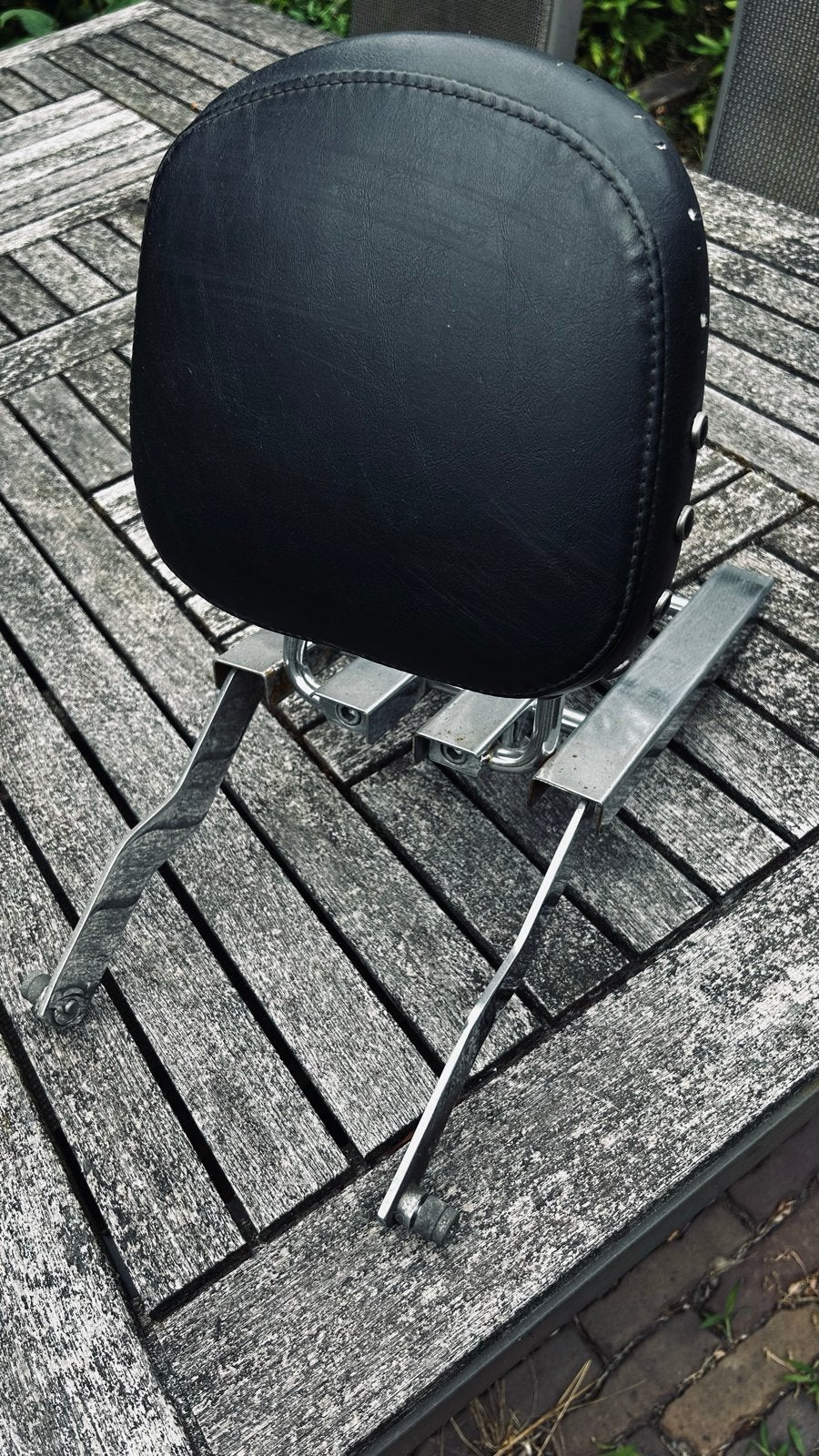 Motorfiets rugleuning met bagagerek, Ophalen, Gebruikt