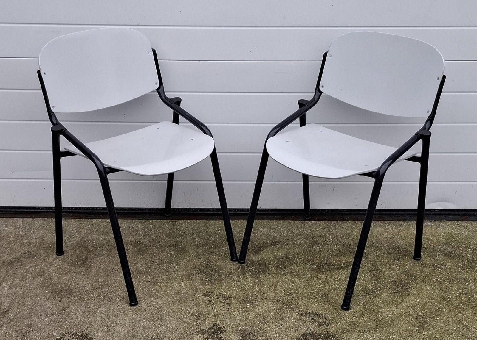 39 x Eromes schoolstoelen kantine stoelen vergaderstoelen, Ophalen of Verzenden, Zo goed als nieuw, Blauw, Vijf, Zes of meer stoelen