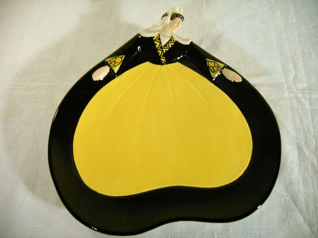 Normandische art déco schaal, Ophalen of Verzenden