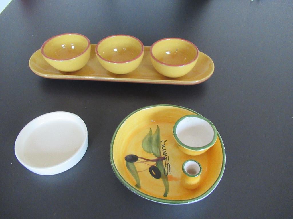 Tapas schalen , 7 stuks, Ophalen of Verzenden, Overige stijlen, Aardewerk, Schaal of Schalen