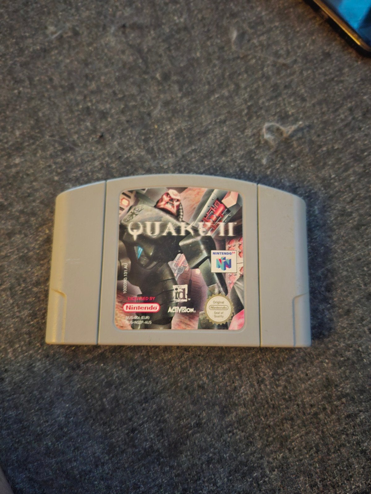 Quake II Nintendo 64 N64 Game Cartridge, Spelcomputers en Games, Games | Nintendo 64, Gebruikt, Shooter, 1 speler, Ophalen of Verzenden