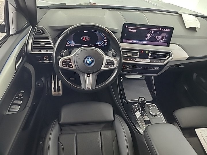 Bmw X3 xDrive30e M-Sport Bns Ed.+ 1e-Eig. & Dealer-Onderh BO, Auto's, Gebruikt, Euro 6, 4 cilinders, Zwart