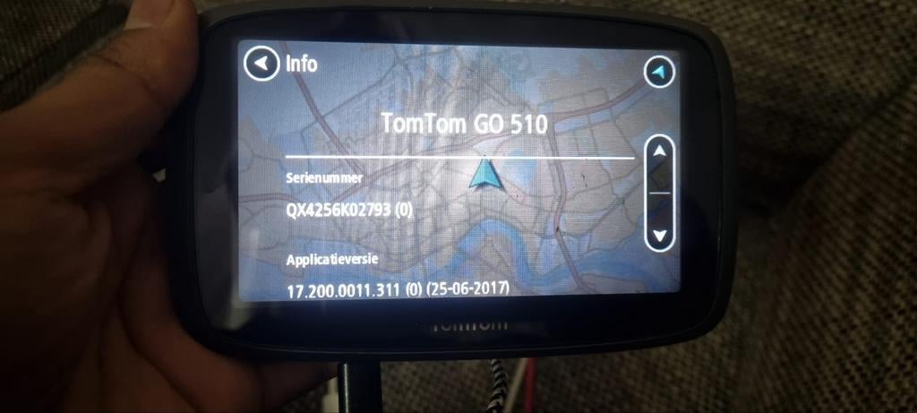 TomTom GO 510 Navigatiesysteem - Zo goed als nieuw, Auto diversen, Autonavigatie, Ophalen of Verzenden, Zo goed als nieuw
