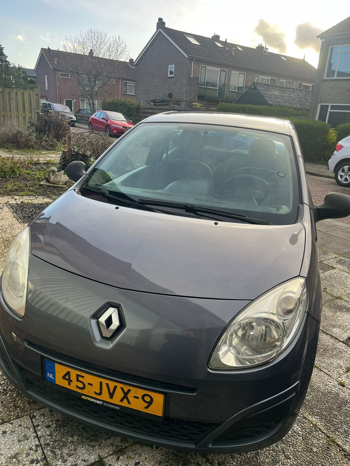 Renault Twingo 1.1 2009 Blauw, Ophalen, Gebruikt